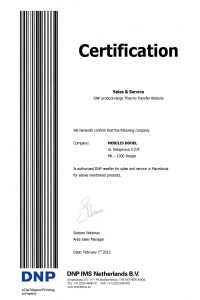certificate dnp 2012
